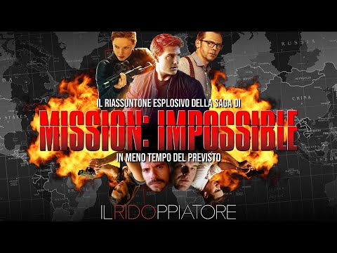 Il RIASSUNTONE esplosivo della SAGA di MISSION IMPOSSIBLE #ilridoppiatore