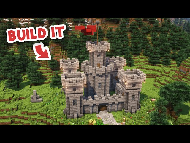 A minecraft castle, minecraft