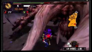 【MH4G】　Lv140ディアブロス  ガンランス　ソロ　47'49'73　（２乙）