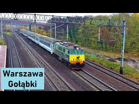 Pociągi Warszawa Gołąbki Mijanka IC Chopin z IC Batory i 11 przelotów