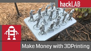 Make Money Tips with 3D Printing Resin Miniatures Train Models