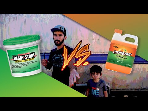 Ready Strip VS CitriStrip: WHO WILL WIN?? - Stripping clear coat off our 1987 Airstream Excella