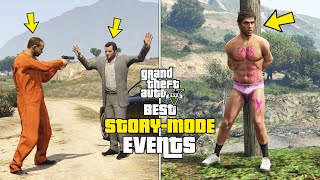 GTA 5 - Best Story Mode Events! (TOP 10)