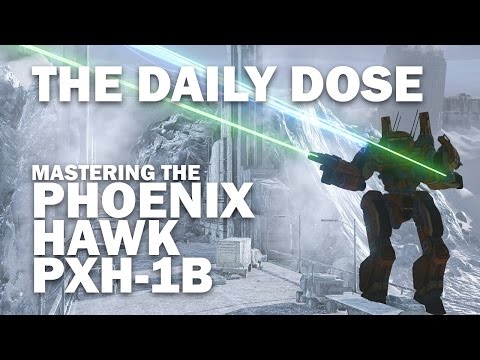 Phoenix Hawk PXH-1B - Mechwarrior Online