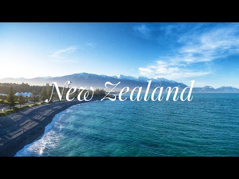 New Zealand - South Island (4K Aerial Video)