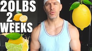 Lemon Water Diet | 20lbs In 2 Weeks