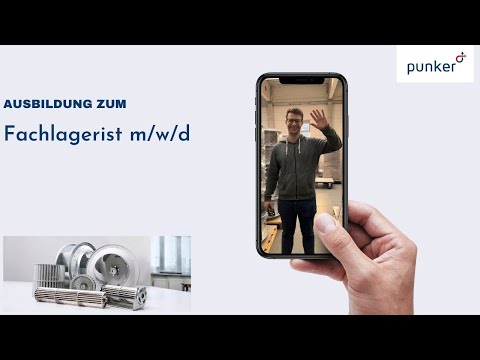 Ausbildung zum Fachlagerist m/w/d bei punker