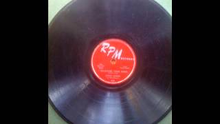 ROSCOE GORDON -  NEW ORLEANS WIMMEN -  I REMEMBER YOUR KISSES -  RPM 358  78rpm