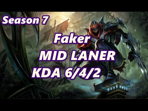 SKT T1 Faker - Zed vs Talon - Korea LoL - #05 REPLAYS