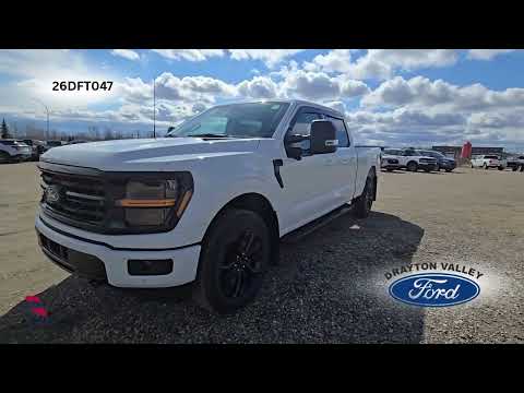 2026 Ford F-150 XLT in White for sale at Drayton Valley Ford in Drayton Valley, AB