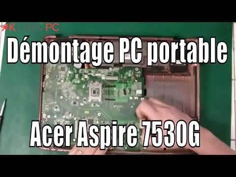 comment demonter pc portable acer