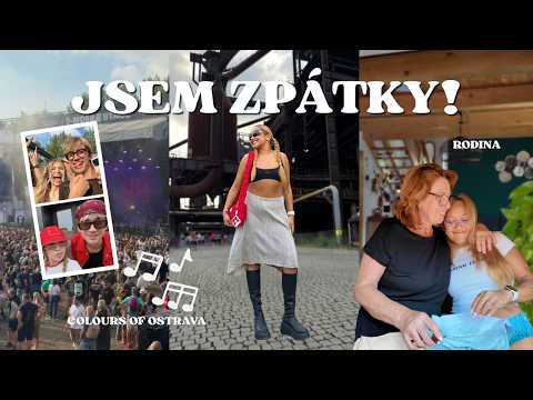 TÝDENNÍ VLOG - pracovní festival, návrat do Prahy a co se dělo🎪✨ | KIM LY