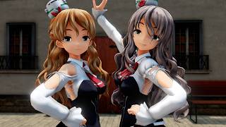 【MMD艦これ】重巡ZaraとPolaでChatter Chatter