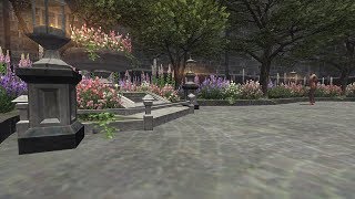 【FFXI】定点カメラ Leave Vana'diel「隠れた美しき庭」【席を外します】