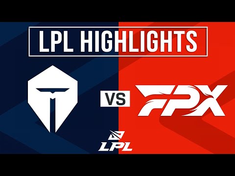 FPX vs TES Highlights ALL GAMES | LPL 2025 Split 2 Playoffs | FunPlus Phoenix vs Top Esports