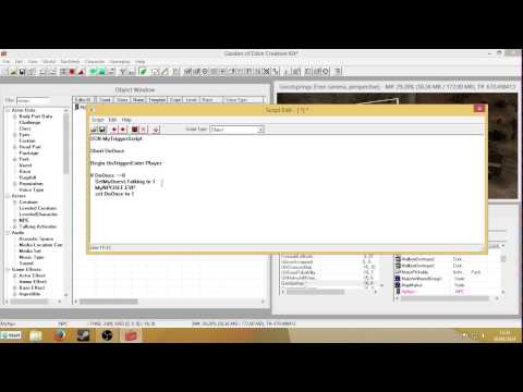 GECK Tutorial - Autotalk NPC ((Remake) Remake)