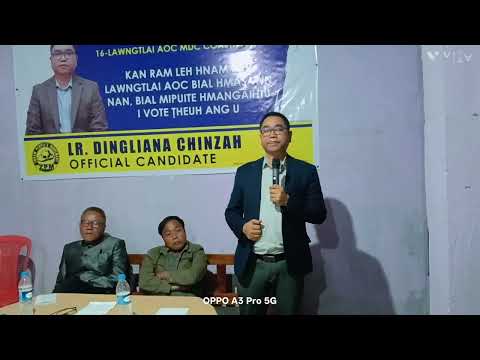 Official-Candidate AOC Bial PU.LR DINGLIANA CHINZAH An Sum Zo Ta lo.Ngaithla nghal rawh le.