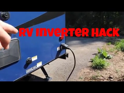 How we use our RV Power Inverter to Power Everything in our Travel Trailer | The Savvy Campers