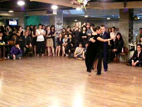  Natalia Hills  and  Gabriel Missé  are  dancing  to  the  tango  "  Germaine  "