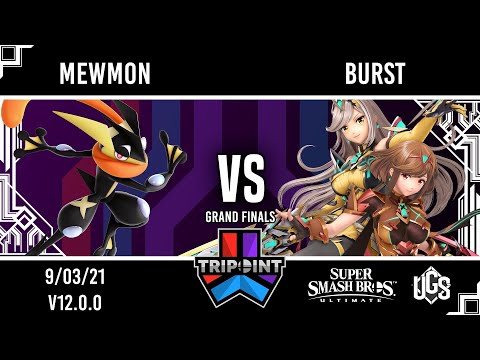 Tripoint Smash 112 - Grand Finals - Mewmon(Greninja) Vs. Burst(Pyra and Mythra)