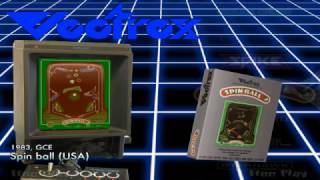 All GCE Vectrex Games