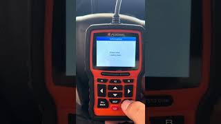 2009 Accord Crankshaft (CKP) Sensor Relearn with Foxwell510 Elite