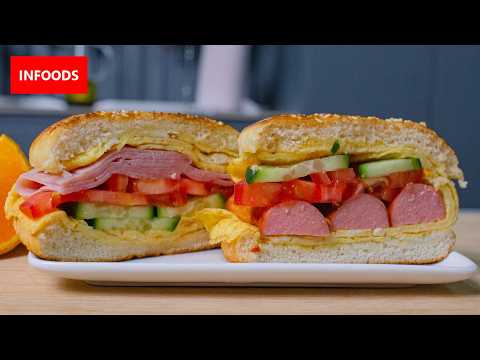 Egg Sandwiches Recipe | How to Make Egg Sandwiches | Infoods