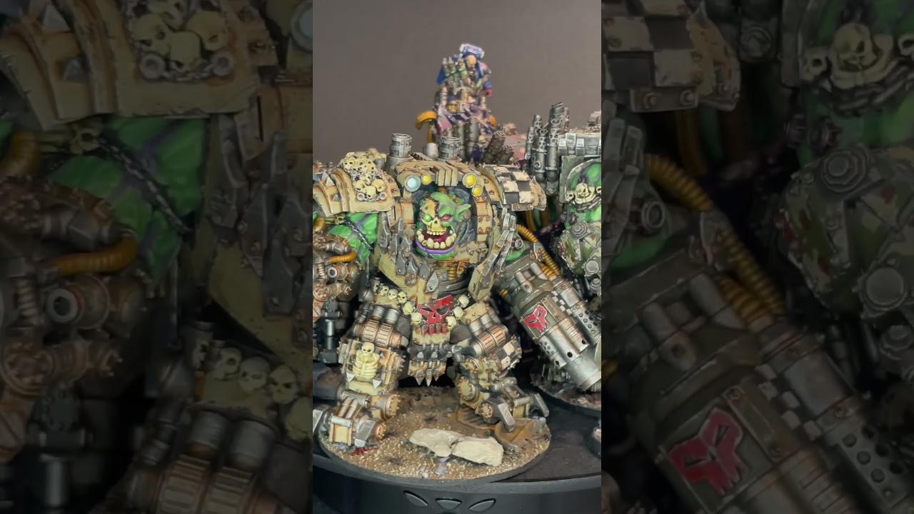 Gearguts Bosses #miniaturepainting #miniature #warhammer #warhammer40k #orks #40k #3dprinting