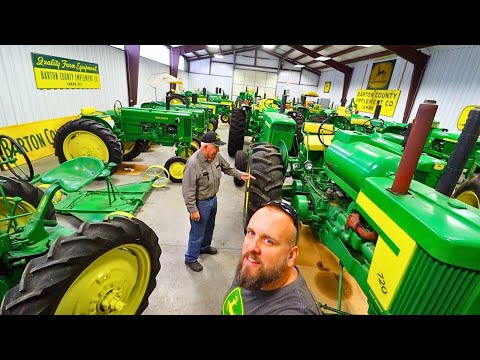 This Man Collected 150 Rare and Unique John Deere Tractors