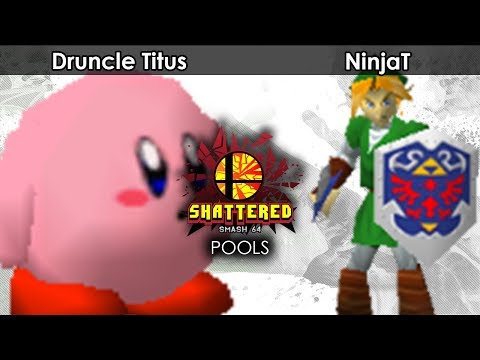 Smash 64: MG | Druncle Titus (Kirby) V NinjaT (Link) - Shattered 117 Tournament SSB64