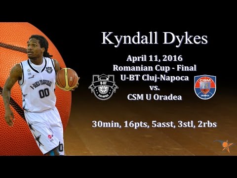 Kyndall Dykes vs. CSM U Oradea - Apr 11, 2016