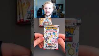 Pack one of the Prismatic booster bundle! #anime #prismaticevolutions #umbreon #ytshorts #shorts