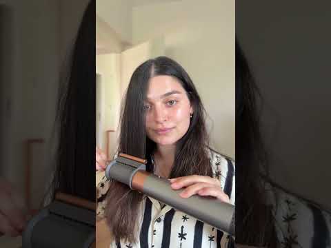 Saçlarımı Dyson Airwrap İle Nasıl Düzleştiriyorum? 🫶🏻✨