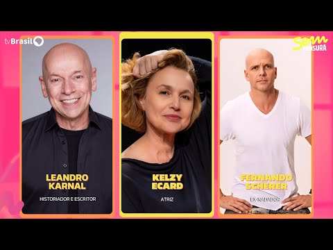🔴 SEM CENSURA RECEBE FERNANDO SCHERER, KELZY ECARD E LEANDRO KARNAL