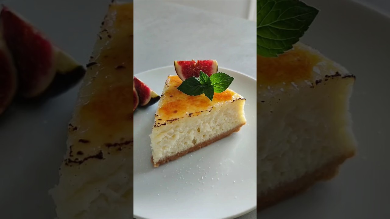 YouTube-Video: Crème Brûlée Cheesecake