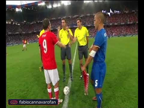 Switzerland vs. Italy 12/8/2009 Friendly Match, Fabio Cannavaro highlight