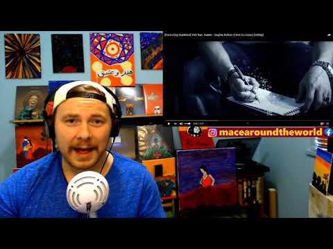 FIRST TIME HEARING YAS feat. AaMin - Vaghte Raftan (Time to Leave) | Reaction to Iranian Rap