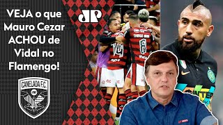 ‘Eu acho o Vidal no Flamengo uma contratação que…’: Mauro Cezar dá aula em análise