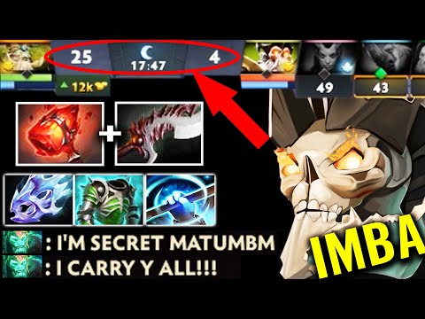 HAVOC HAMMER + ABYSSAL 100% IMBA! Matumbaman God Wraith King WTF Epic Comeback Dota 2 Pro Gameplays