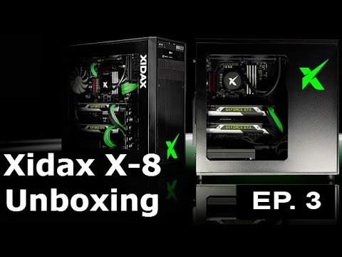 Xidax X-8 Gaming PC Unboxing and Review | Episode 3 |  Setup Completed & First Time Powering On!