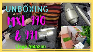 Video thumbnail for MICROFONO MXL 990 & 991/-UNBOXING- MXL MICS (RAPIDA PRUEBA DE SONIDO) by Grichi Music