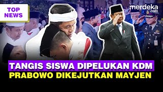 Download lagu Pecah Siswa Nangis Dipeluk Demul Usai Lulus Barak TNI | Prabowo Dikejutkan Mayjen Thailand mp3