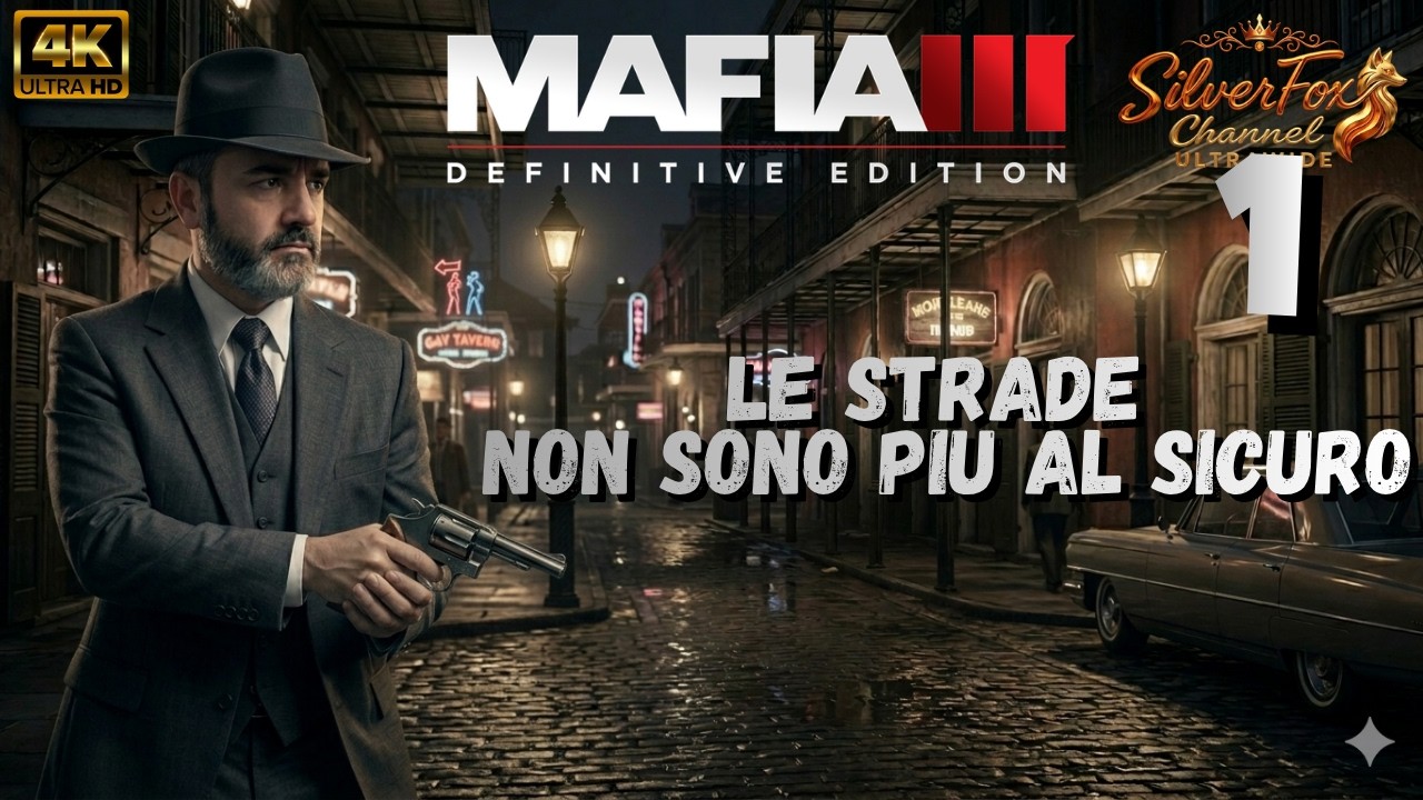 MAFIA III - 01 - GAMEPLAY ITA - PC - PS5 - WALKTHROUGH - ULTRAWIDE - 21:9 - 4K