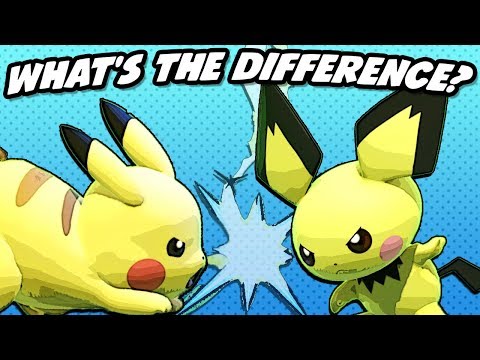 What's the Difference between Pikachu and Pichu? (SSBU)