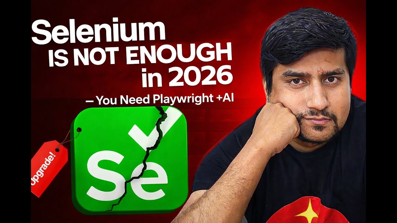 Selenium Is Not Enough in 2026 –  You Need Playwright +AI