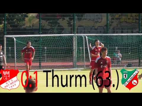 NFC Rot Weiß - SV Buchholz (1. Runde, Berliner Pokal der 1. Herren 2016/2017) - Spielszenen