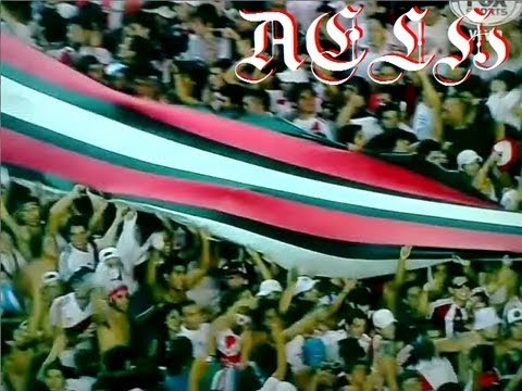 Entrada de Los Borrachos del Tablon & La 12 en Mendoza 2013 /// acaestalahinchada