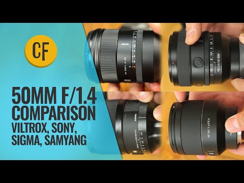 50mm f/1.4 Comparison: Viltrox, Sony, Sigma, Samyang