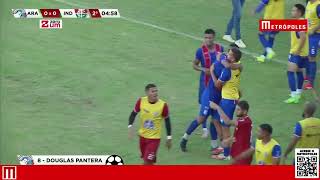 Araguaína-TO 1 x 1 Independência-AC | Gols | Brasileirão Série D ZeroUm