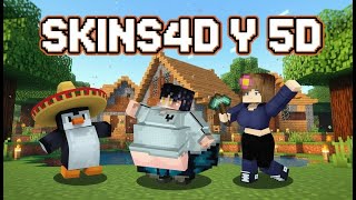 SKINS 4D Y 5D PARA MINECRAFT BEDROCK